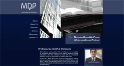 Desktop Screenshot of mdppartners.in